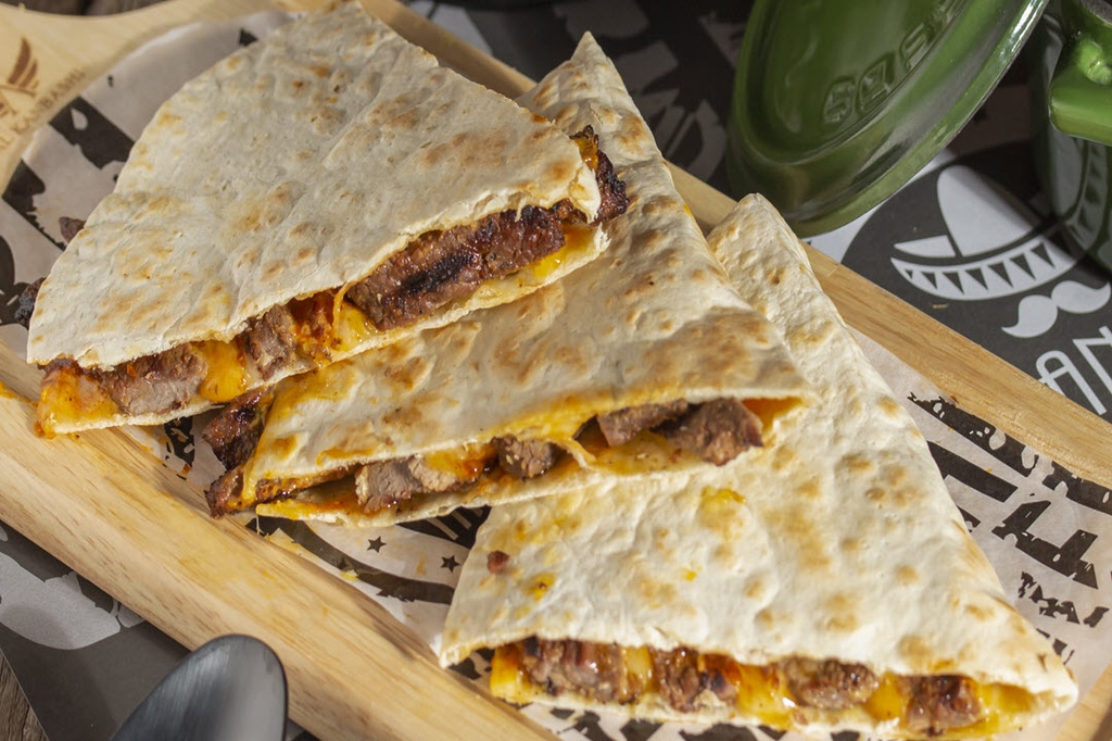 Grill Steak Beef Quesadillas