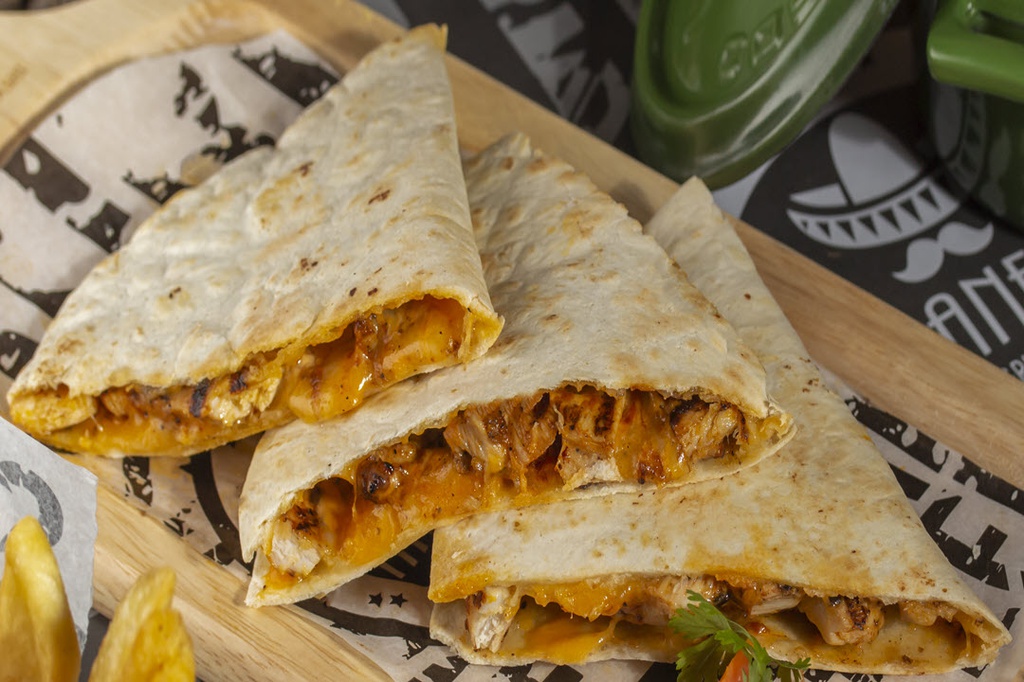 Grill Chicken Quesadillas