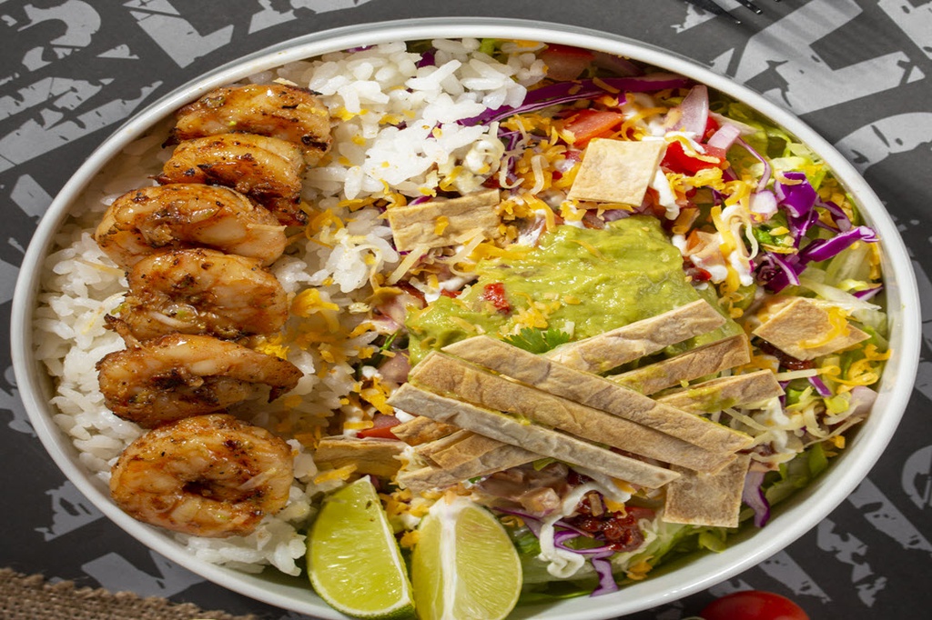 Shrimp Burrito Bowl