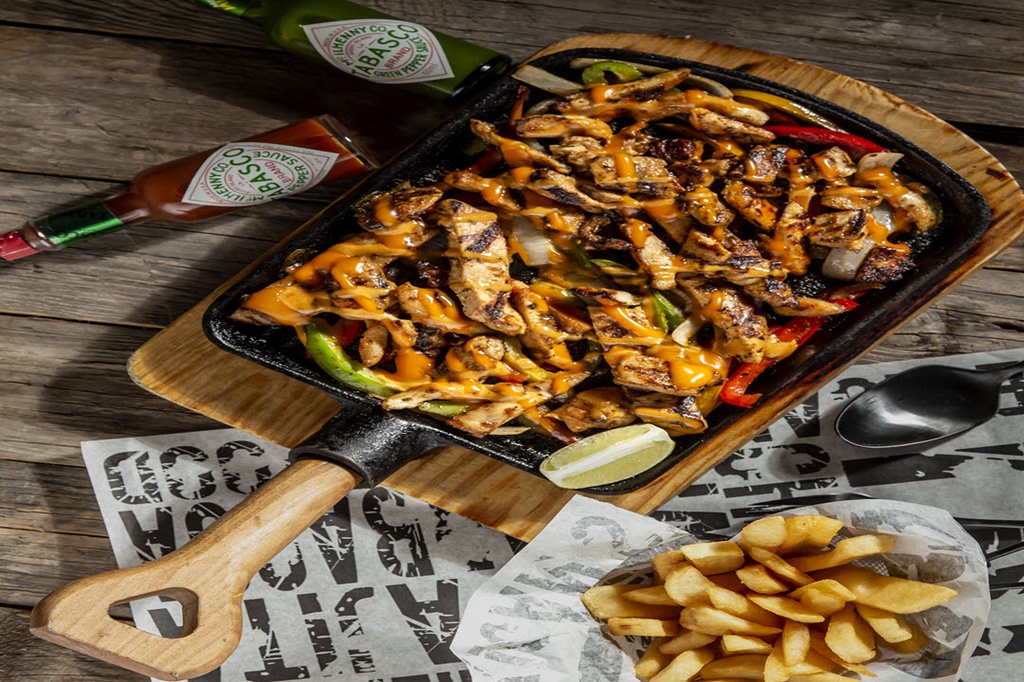 Fajitas Chicken Plate