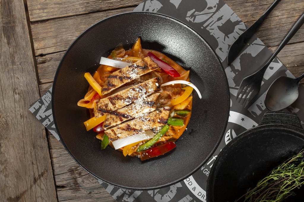 Chicken Fajitas Pasta