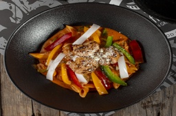 Shrimp Fajitas Pasta