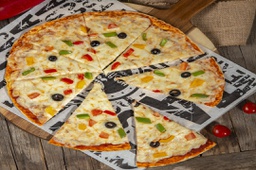 Pizza Vegetables Big